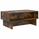 Sofabord Røget eg 80 x 46 x 35 cm Konstrueret træ