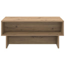 Sofabord Artisan Egetræ 80 x 46 x 35 cm Konstrueret træ