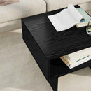 Sofabord Sort eg 48 x 46 x 35 cm Konstrueret træ