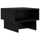 Sofabord Sort eg 48 x 46 x 35 cm Konstrueret træ