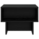Sofabord Sort eg 48 x 46 x 35 cm Konstrueret træ