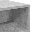 Sofabord Beton Grå 48 x 46 x 35 cm Konstrueret træ
