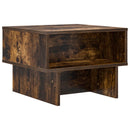 Sofabord Røget eg 48 x 46 x 35 cm Konstrueret træ