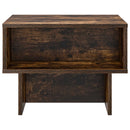 Sofabord Røget eg 48 x 46 x 35 cm Konstrueret træ
