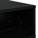 Sofabord Sort eg 100 x 46 x 35 cm Konstrueret træ