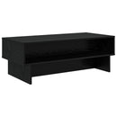 Sofabord Sort eg 100 x 46 x 35 cm Konstrueret træ