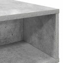 Sofabord Beton Grå 100 x 46 x 35 cm Konstrueret træ
