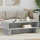 Sofabord Beton Grå 100 x 46 x 35 cm Konstrueret træ