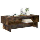 Sofabord Røget eg 100 x 46 x 35 cm Konstrueret træ