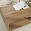 Sofabord Artisan Egetræ 100 x 46 x 35 cm Konstrueret træ