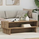 Sofabord Artisan Egetræ 100 x 46 x 35 cm Konstrueret træ