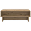 Sofabord Artisan Egetræ 100 x 46 x 35 cm Konstrueret træ