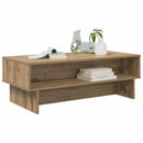 Sofabord Artisan Egetræ 100 x 46 x 35 cm Konstrueret træ