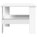 Sofabord Hvid 57 x 55 x 45 cm Konstrueret træ
