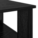 Sofabord Sort eg 57 x 55 x 45 cm Konstrueret træ