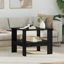 Sofabord Sort eg 57 x 55 x 45 cm Konstrueret træ