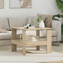 Sofabord Sonoma eg 57 x 55 x 45 cm Konstrueret træ