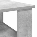 Sofabord Beton Grå 57 x 55 x 45 cm Konstrueret træ