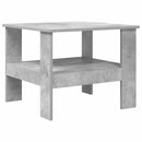 Sofabord Beton Grå 57 x 55 x 45 cm Konstrueret træ
