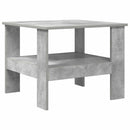 Sofabord Beton Grå 57 x 55 x 45 cm Konstrueret træ