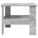 Sofabord Beton Grå 57 x 55 x 45 cm Konstrueret træ