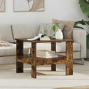 Sofabord Røget eg 57 x 55 x 45 cm Konstrueret træ