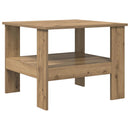 Sofabord Artisan Egetræ 57 x 55 x 45 cm Konstrueret træ