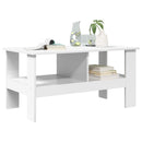 Sofabord Hvid 90 x 50 x 45 cm Konstrueret træ