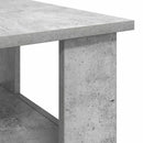 Sofabord Beton Grå 90 x 50 x 45 cm Konstrueret træ