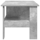 Sofabord Beton Grå 90 x 50 x 45 cm Konstrueret træ