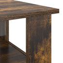 Sofabord Røget eg 90 x 50 x 45 cm Konstrueret træ