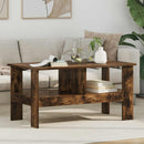 Sofabord Røget eg 90 x 50 x 45 cm Konstrueret træ