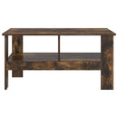 Sofabord Røget eg 90 x 50 x 45 cm Konstrueret træ