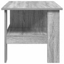 Sofabord Grå Sonoma 90 x 50 x 45 cm Konstrueret træ
