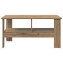 Sofabord Artisan Egetræ 90 x 50 x 45 cm Konstrueret træ