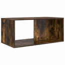 Kaffebord Sæt 2 stk. Røget eg 90 x 48 x 40 cm Konstrueret træ