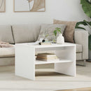 Sofabord Hvid 60 x 50 x 40 cm Konstrueret træ