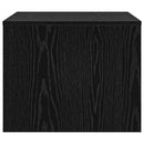 Sofabord Sort eg 60 x 50 x 40 cm Konstrueret træ