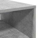 Sofabord Beton Grå 60 x 50 x 40 cm Konstrueret træ