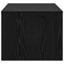 Sofabord Sort eg 80 x 50 x 40 cm Konstrueret træ