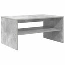 Sofabord Beton Grå 80 x 50 x 40 cm Konstrueret træ