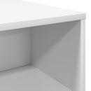 Sofabord Hvid 100 x 50 x 40 cm Konstrueret træ