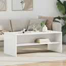 Sofabord Hvid 100 x 50 x 40 cm Konstrueret træ