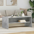 Sofabord Beton Grå 100 x 50 x 40 cm Konstrueret træ