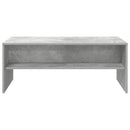 Sofabord Beton Grå 100 x 50 x 40 cm Konstrueret træ