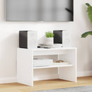 TV-skab Hvid 60 x 35 x 40 cm Konstrueret træ