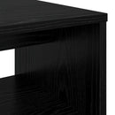 TV-skab Sort eg 80 x 35 x 40 cm Konstrueret træ