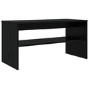 TV-skab Sort eg 80 x 35 x 40 cm Konstrueret træ