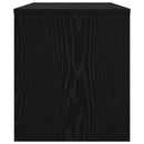 TV-skab Sort eg 80 x 35 x 40 cm Konstrueret træ