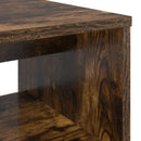 TV-skab Røget eg 80 x 35 x 40 cm Konstrueret træ